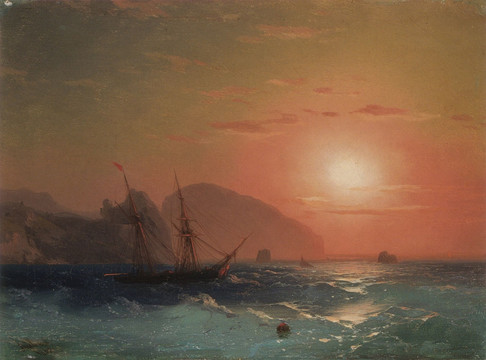 海洋油畫