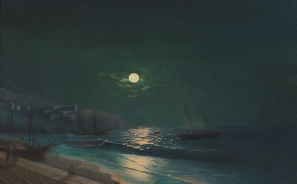 海洋油畫
