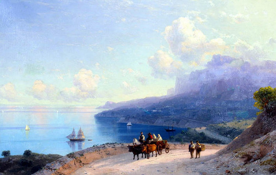 海洋油畫
