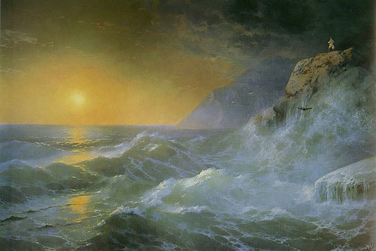 海洋油畫