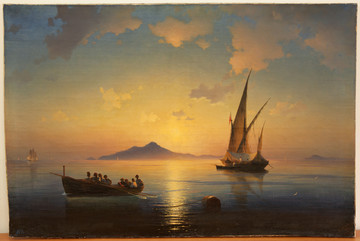 海洋油畫