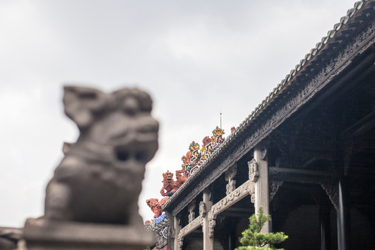 陈家祠 广州 古迹 祠堂