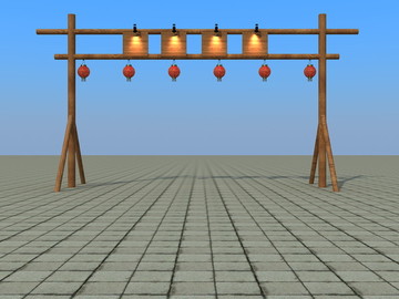 生態(tài)園大門