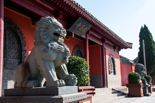 正定临济寺 山门