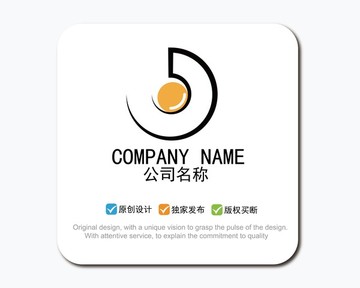 煎蛋 logo設計