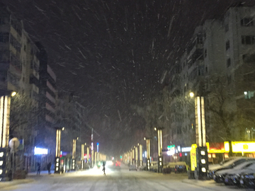 风雪夜归人