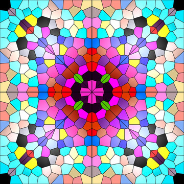 彩色玻璃