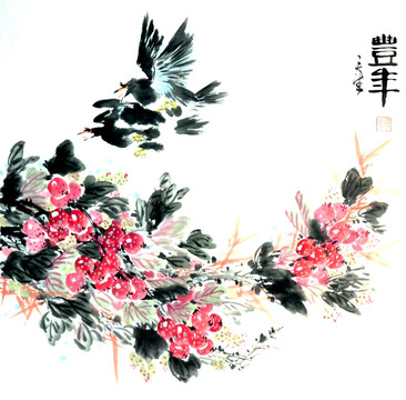原創(chuàng)寫意裝飾畫