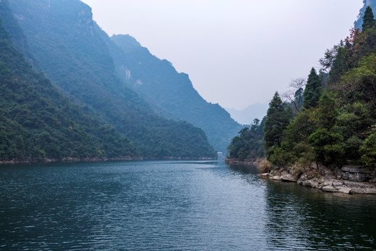 长江峡谷风光