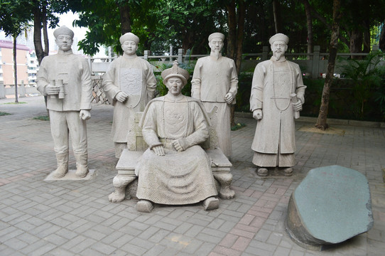 摄政王雕像