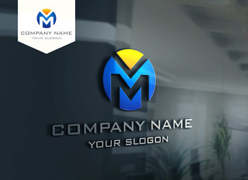 M字母 LOGO設(shè)計