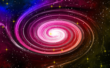 漩渦星空 星系星空