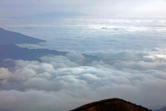 五台山秋景