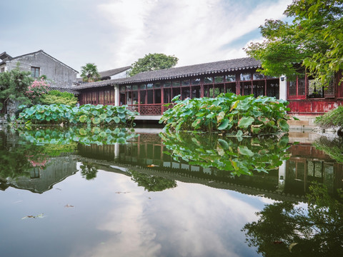 苏州艺圃园 延光阁