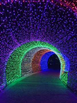 彩灯隧道