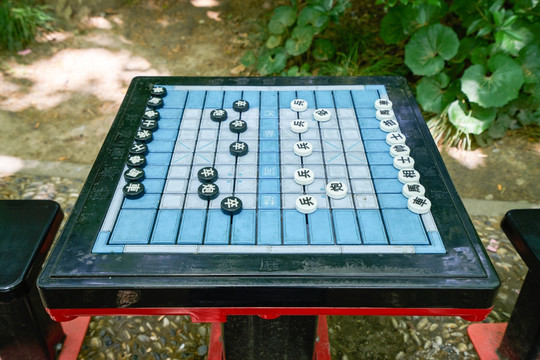 棋盘 棋盘雕塑