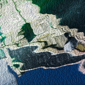 油畫 未分層