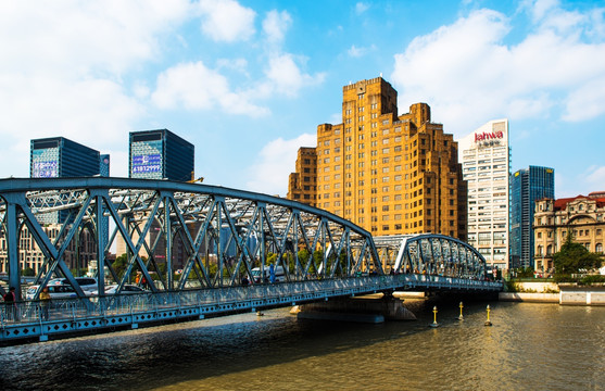 上海外滩外白渡桥 上海风景