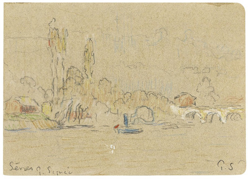 西涅克新印象派油畫(huà)