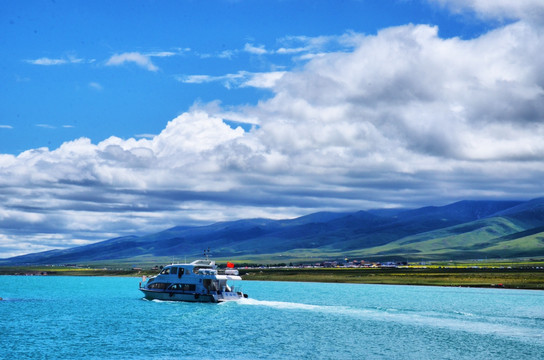 青海湖风光