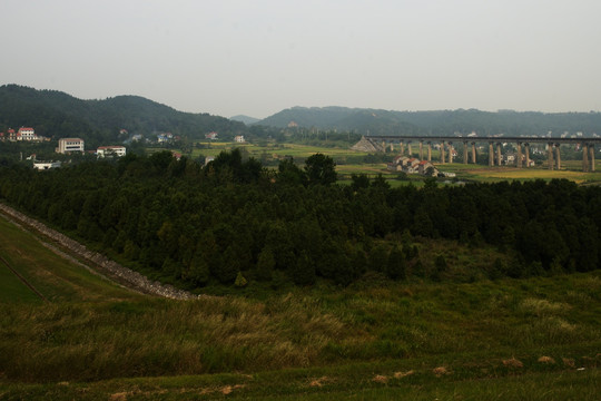 田园风光 铁路