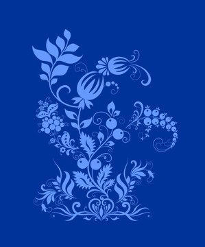 花紋理綻放