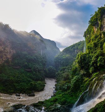 马岭河瀑布峡谷