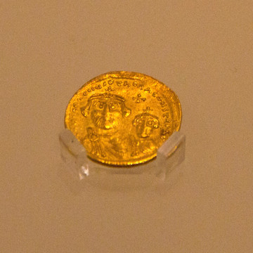 拜占庭 君士坦斯二世 金币