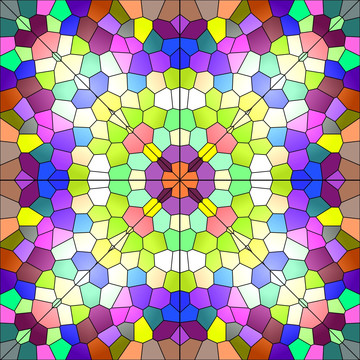 彩色玻璃
