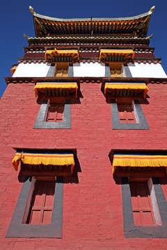 藏族风格建筑