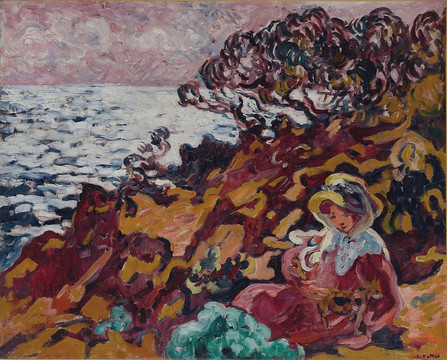 野獸主義派油畫