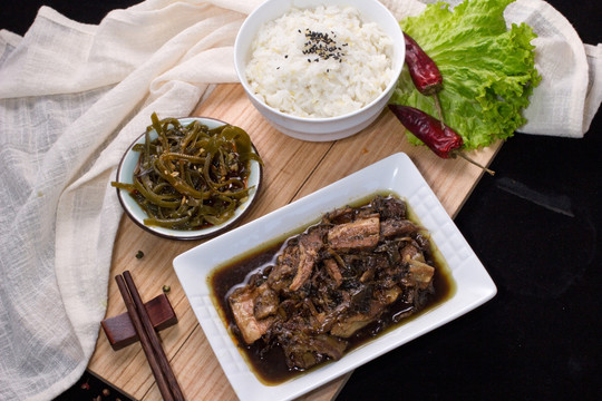 梅菜 扣肉饭 梅菜饭 梅菜扣