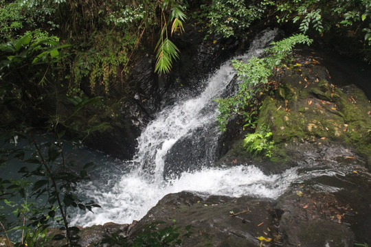 山间水流