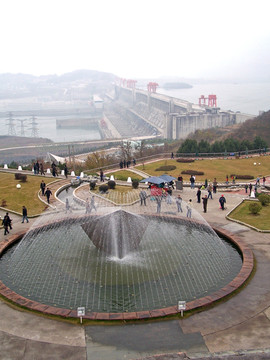 三峡大坝 景区 坛子岭