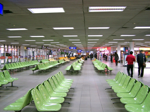 武汉机场 候机厅