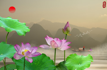 水墨畫