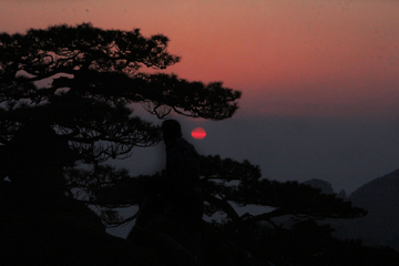 黄山日出