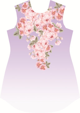 漸變花紋圖案