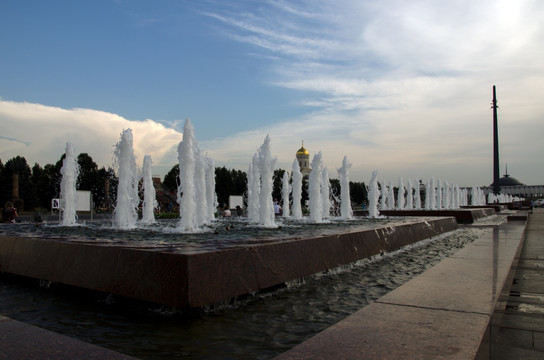 胜利广场喷泉