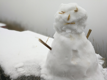 童年的记忆 堆雪人 雪人 童年