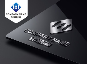 H字母LOGO H標(biāo)志設(shè)計