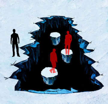 3D冰雪世界懸崖
