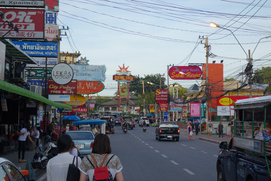 曼谷城市风光 泰国街景