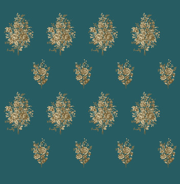 法式描金紋樣