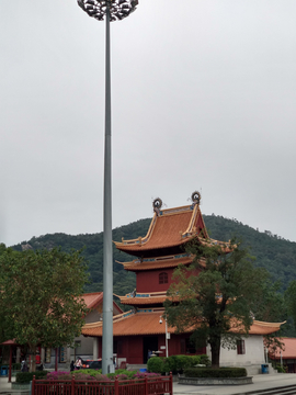 寺廟建筑風景