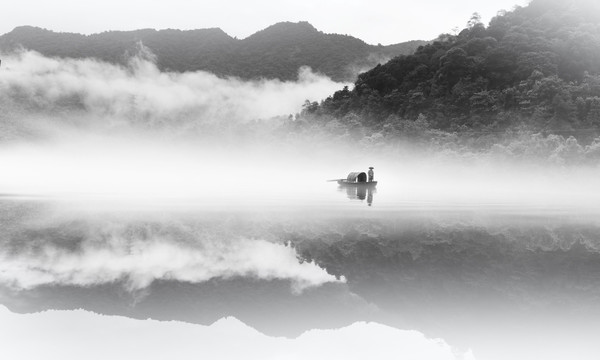 古风水墨山水