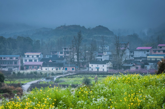 山村早春