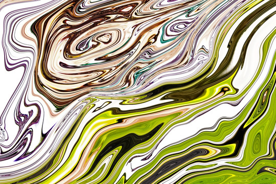 抽象畫 油畫 TIF無分層