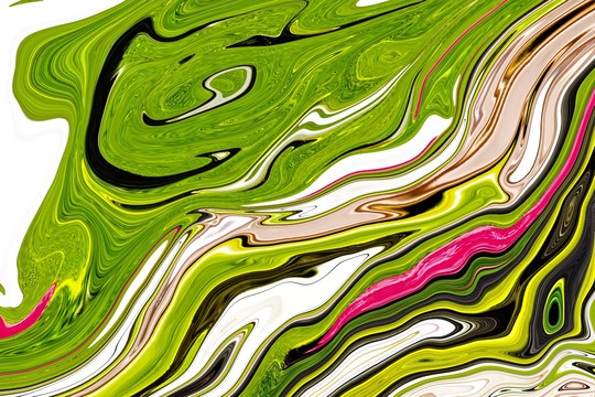 抽象畫 油畫 TIF無分層