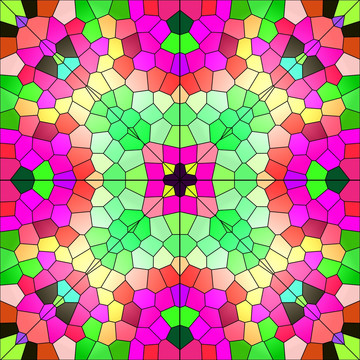 彩色玻璃